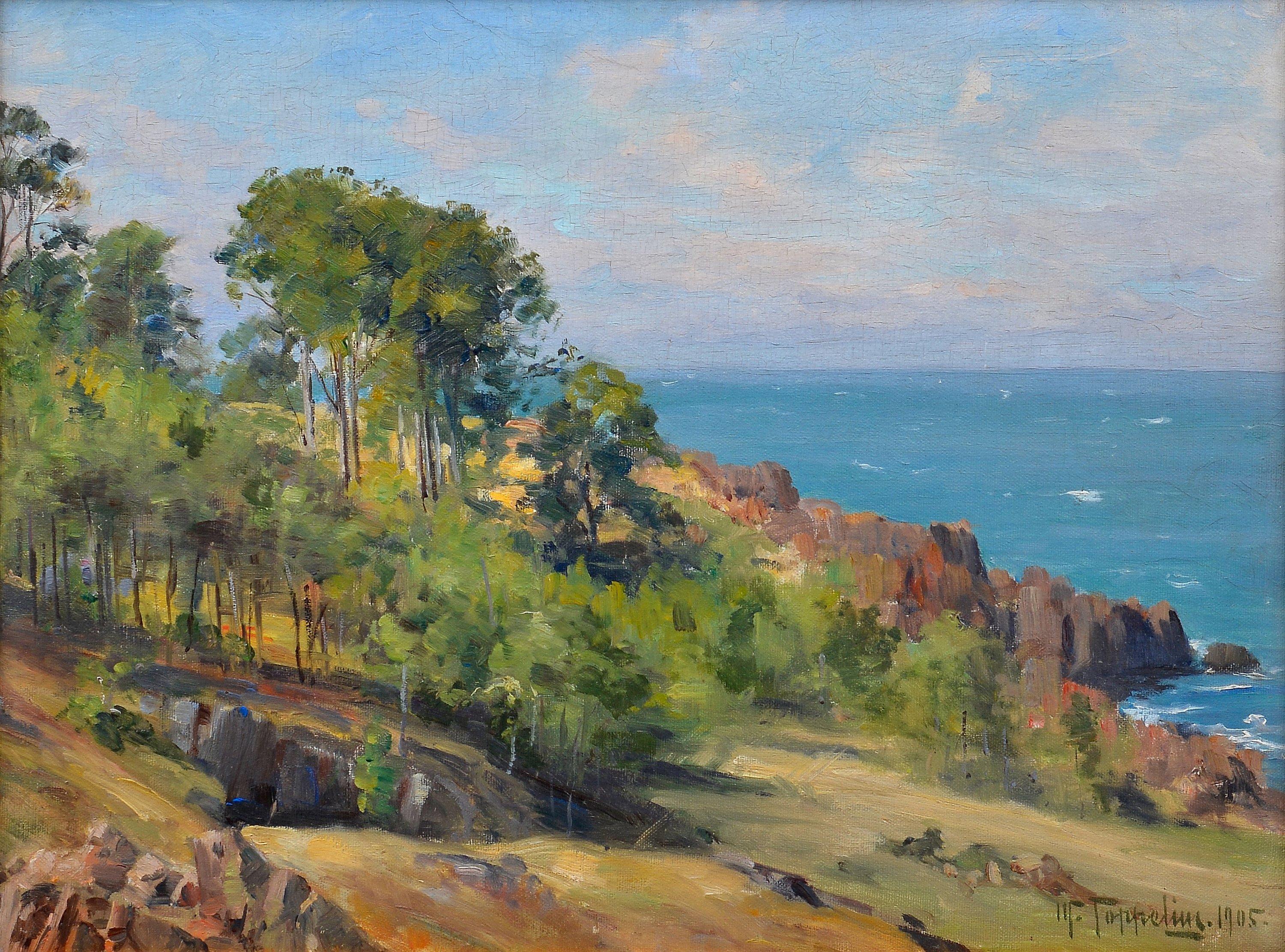 Woldemar Toppelius - View Over The Sea.