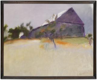 Wolf Kahn - Barn and Meadow