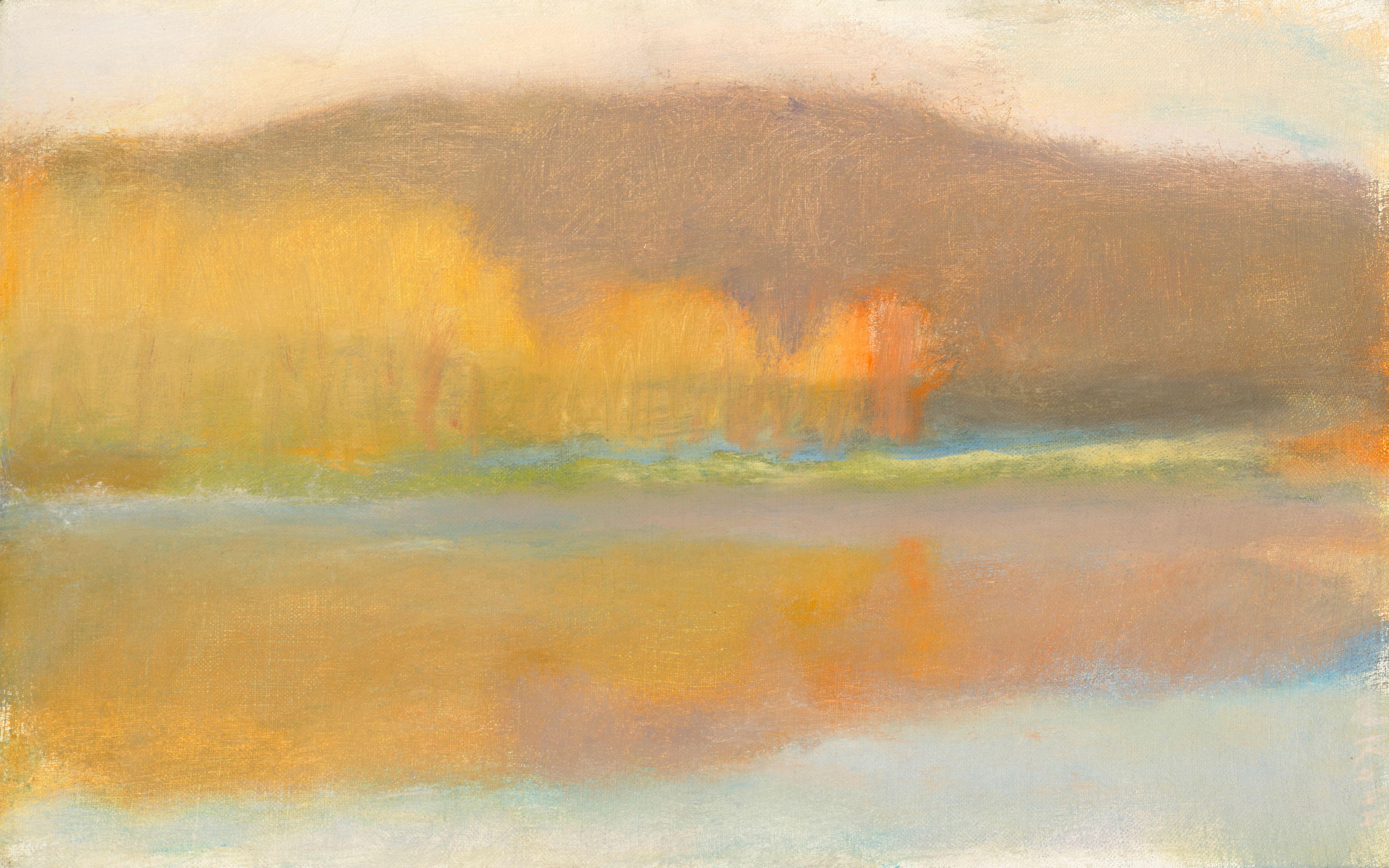 Wolf Kahn - Beaver Pond, Early Morning