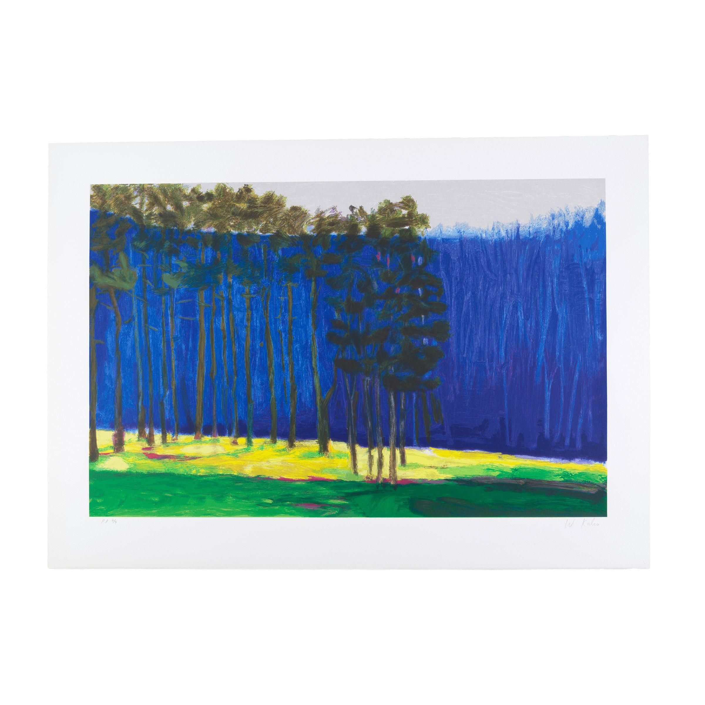 Wolf Kahn - Dark Pines