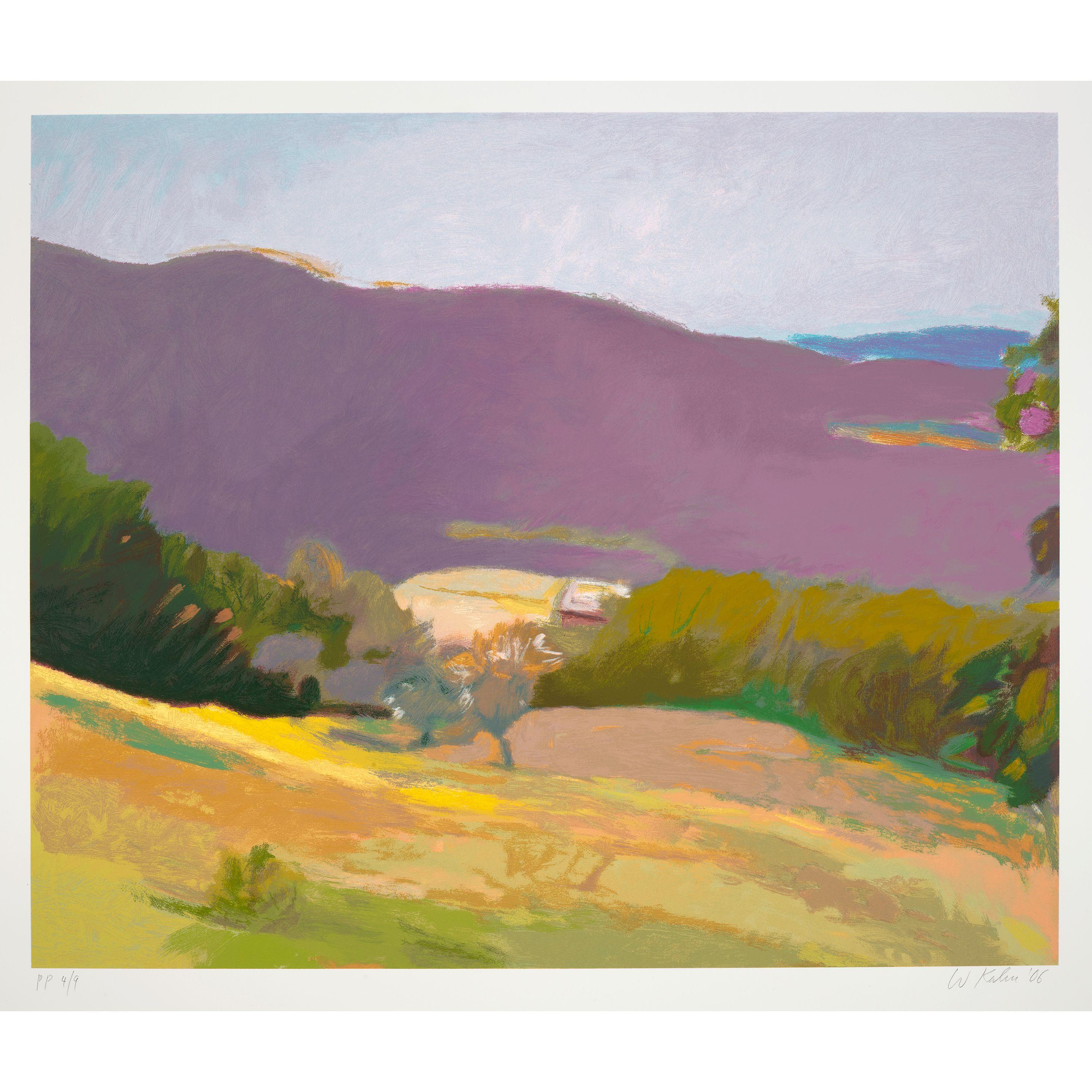 Wolf Kahn - Down in the Valley