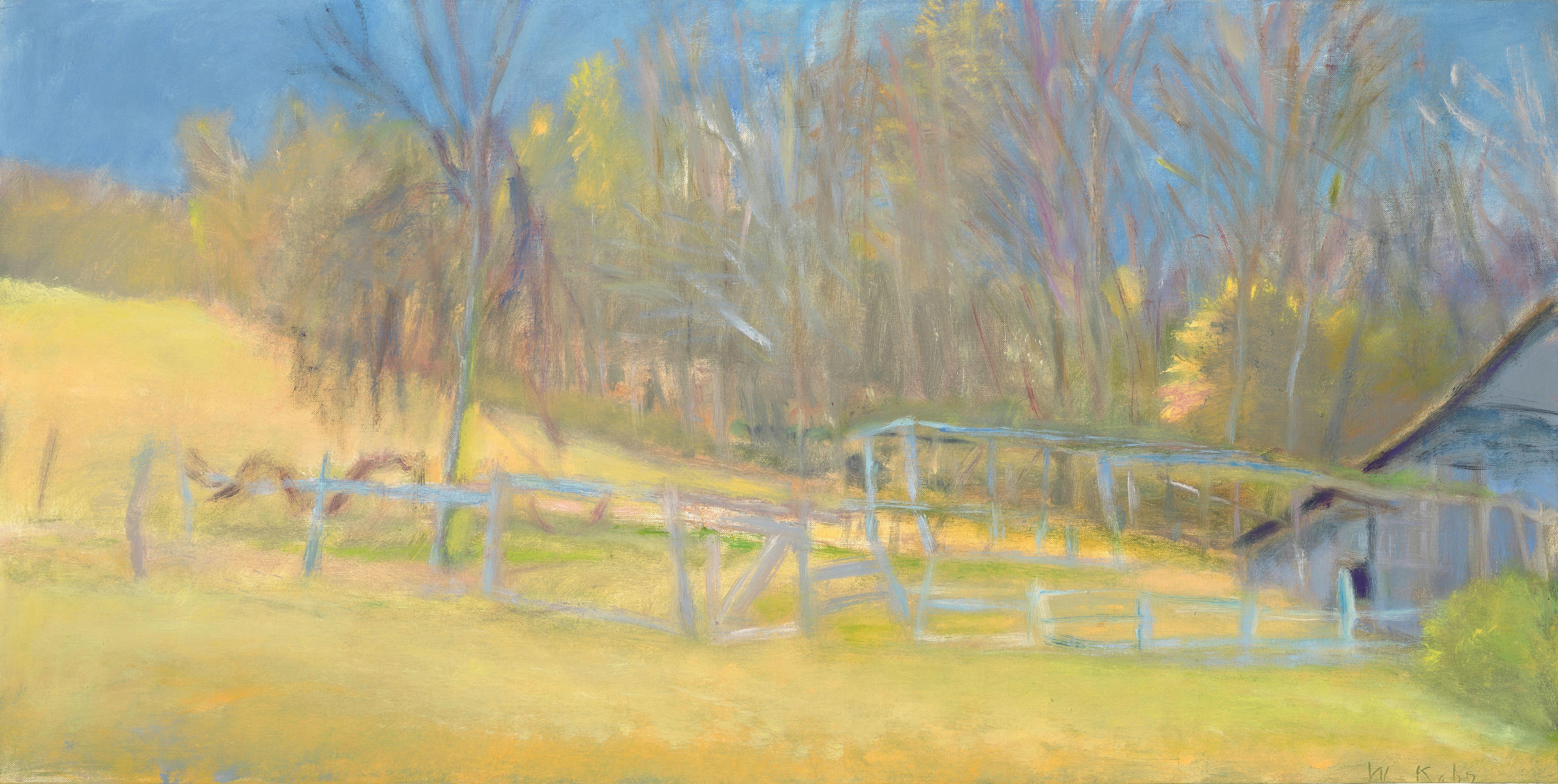 Wolf Kahn - Ed Dodd\'s Field in October