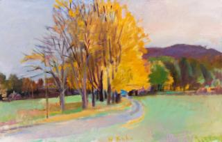 Wolf Kahn - Fall Maples