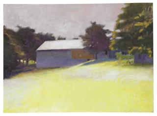 Wolf Kahn - Great Barn on the Hinesburg Road III