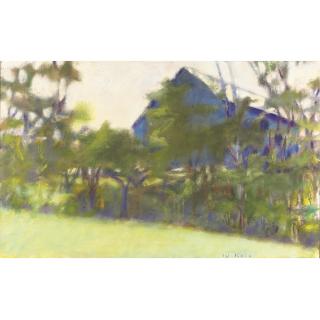 Wolf Kahn - Guilford Center Grange