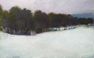 Wolf Kahn - Homer Johnson\'s Studio