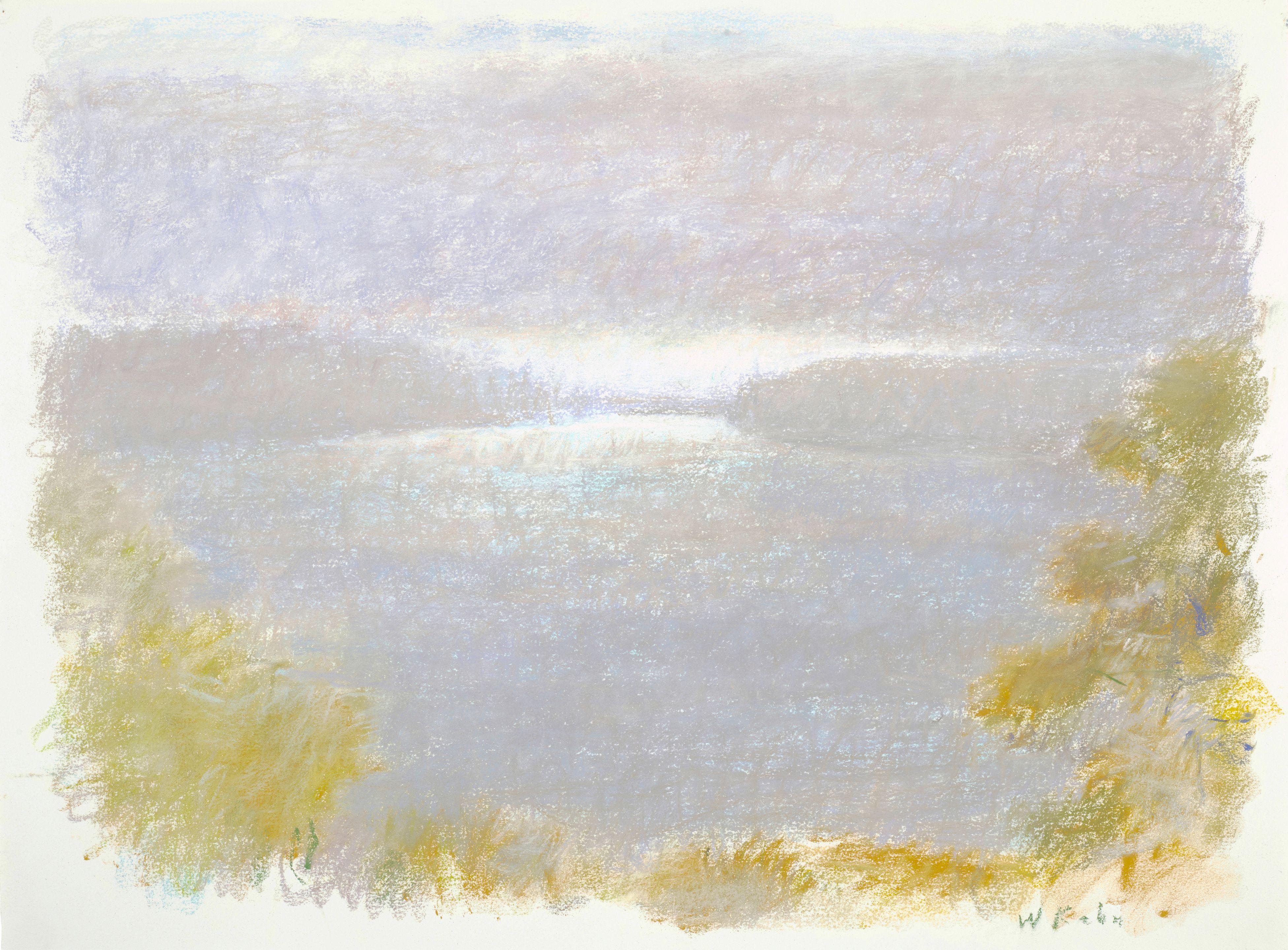 Wolf Kahn - Inlet (Maine)