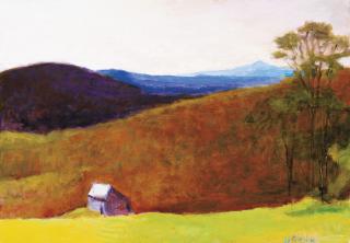 Wolf Kahn - Monadnok From My Pasture