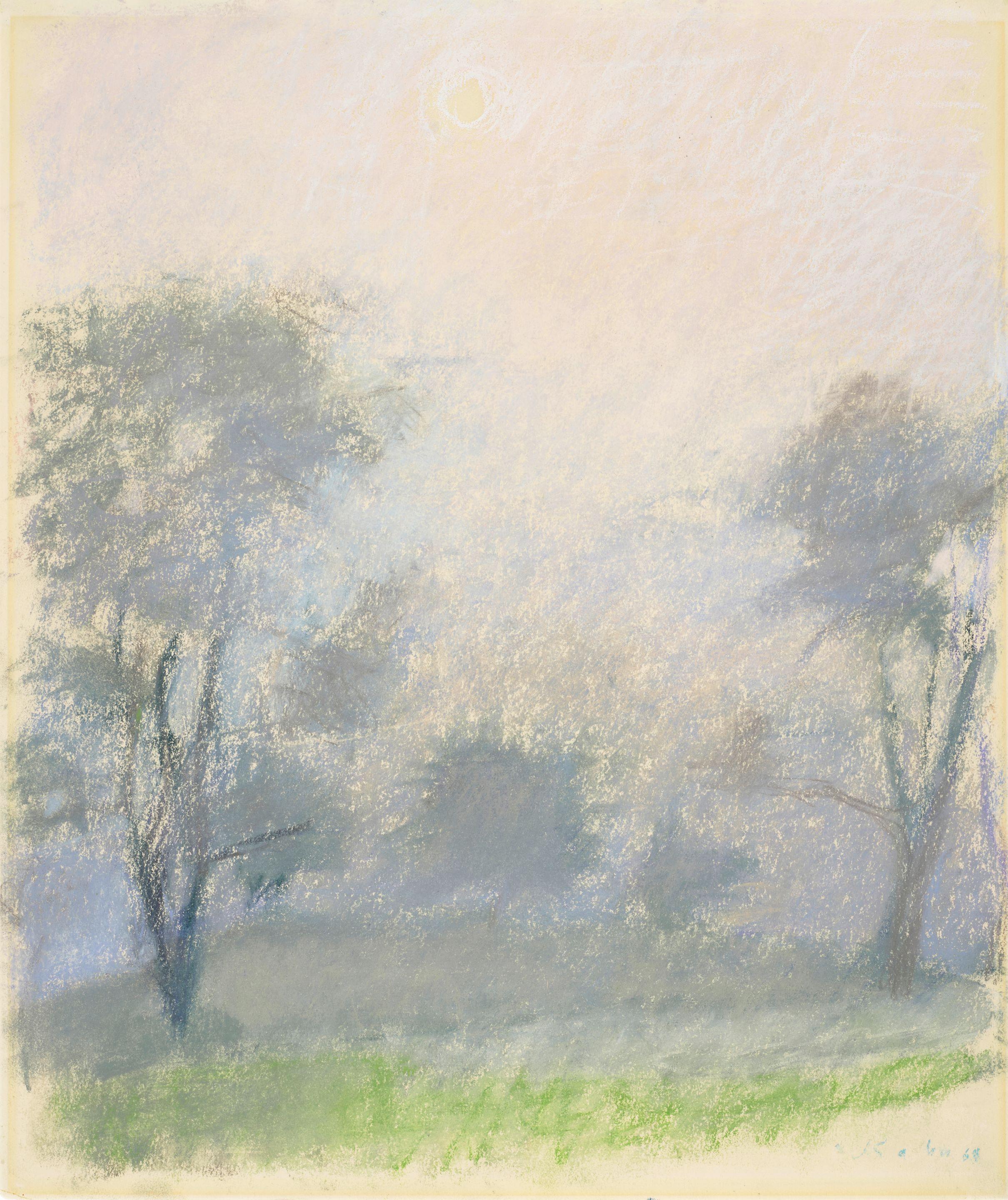 Wolf Kahn - Near Trees