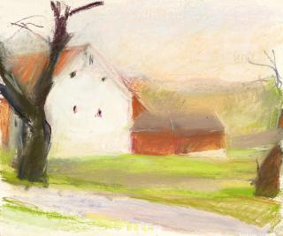 Wolf Kahn - Pennsylvania Barn