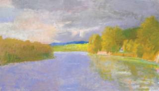 Wolf Kahn - Ruisdael in New Hampshire II