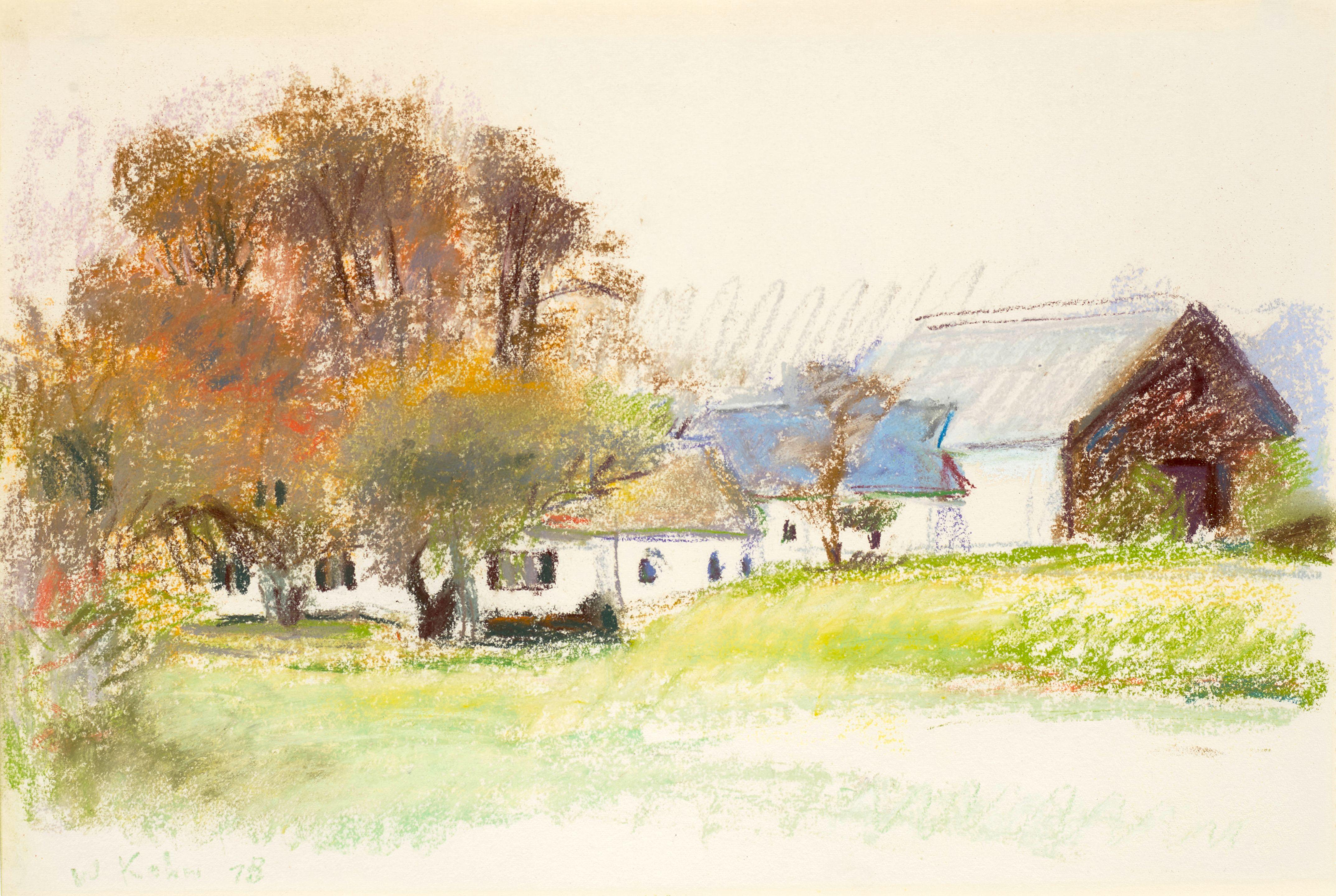 Wolf Kahn - The Thurber\'s Tree