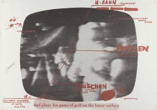 Wolf Vostell - Folge von 4 Bll.: Vietnam-Sinfonie (Erster – vierter Satz)