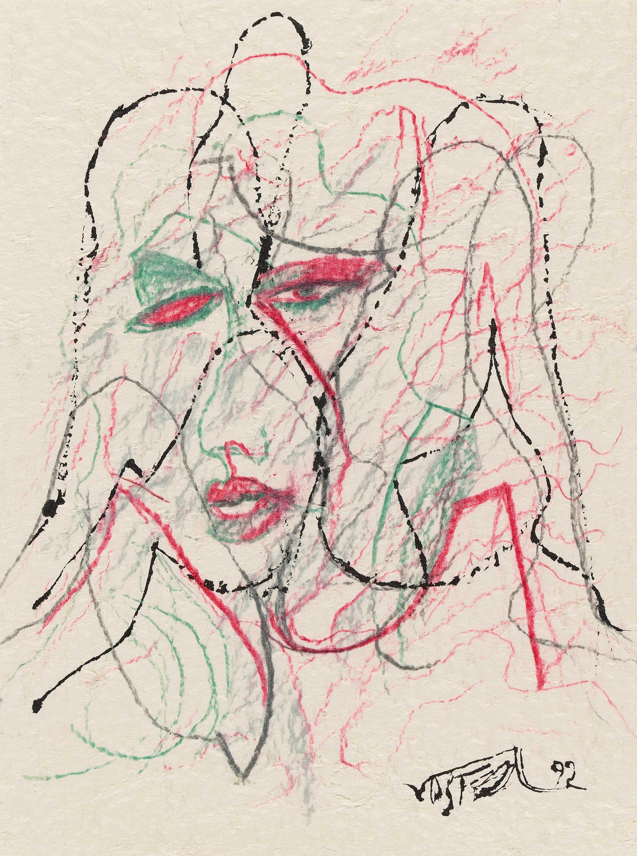 Wolf Vostell - Ohne Titel (Vostell/005).