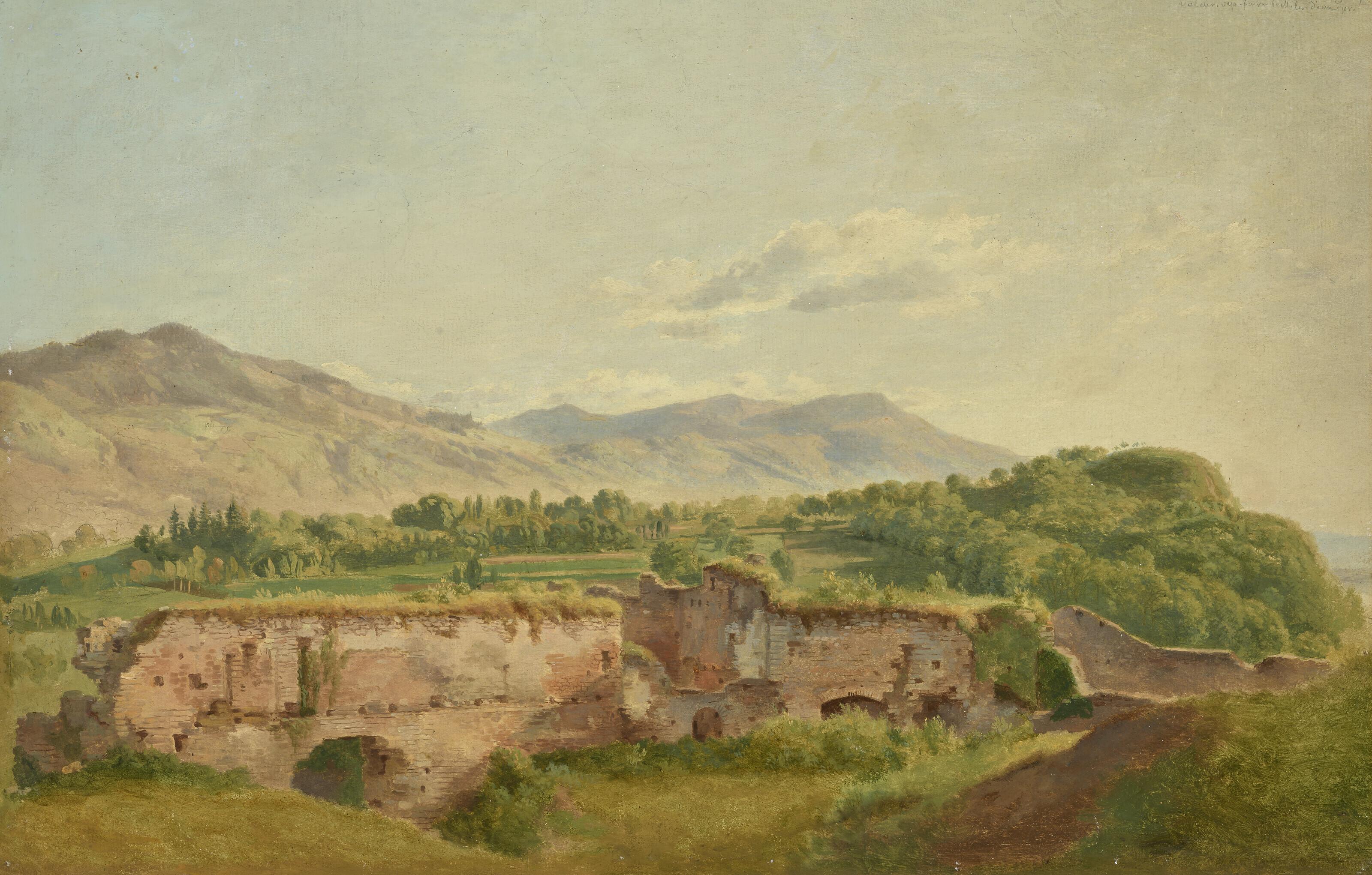 Wolfgang-Adam Töpffer - Les ruines des Allignes