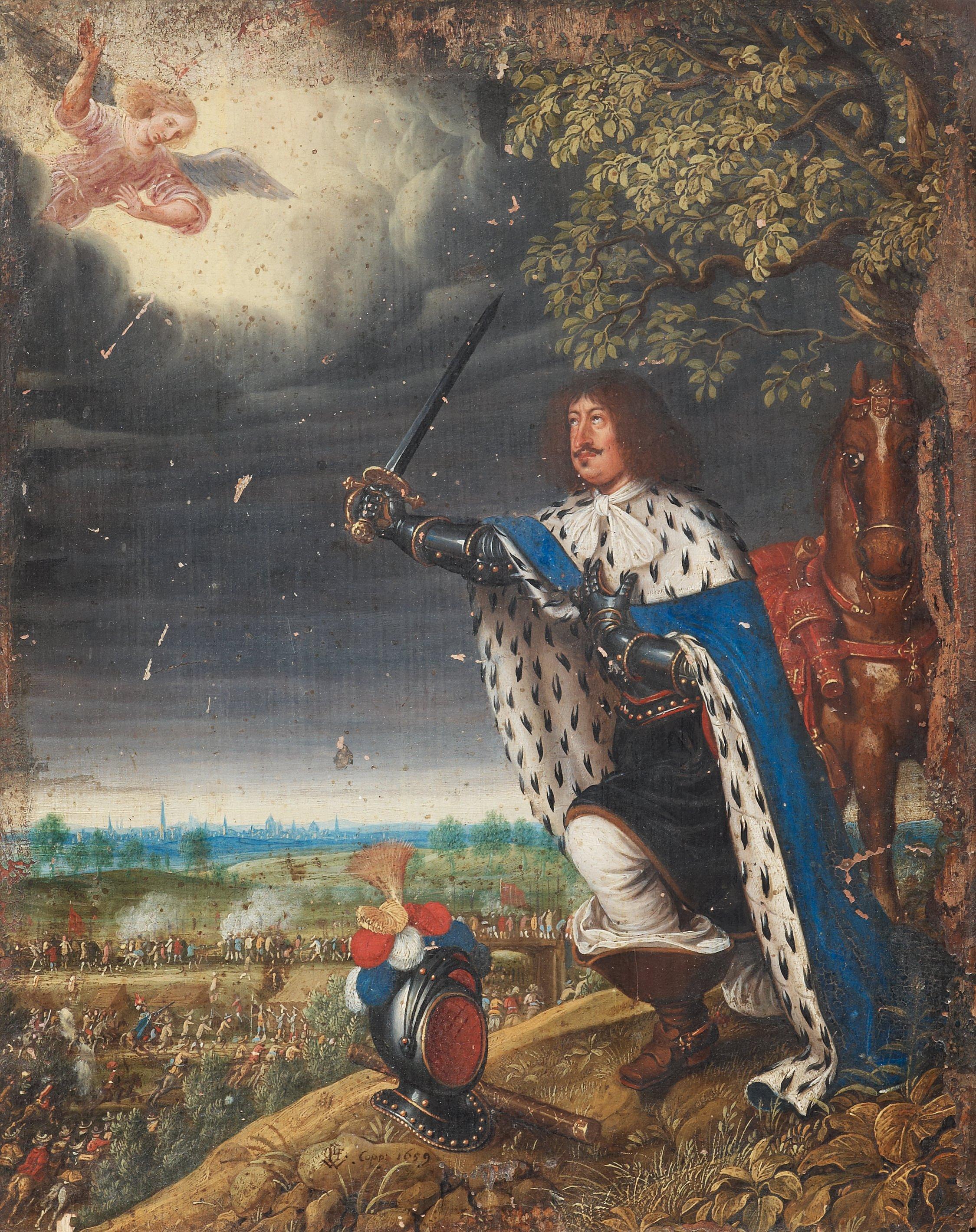 Wolfgang Heimbach - Fredrik III at the battle of Nyborg 1659
