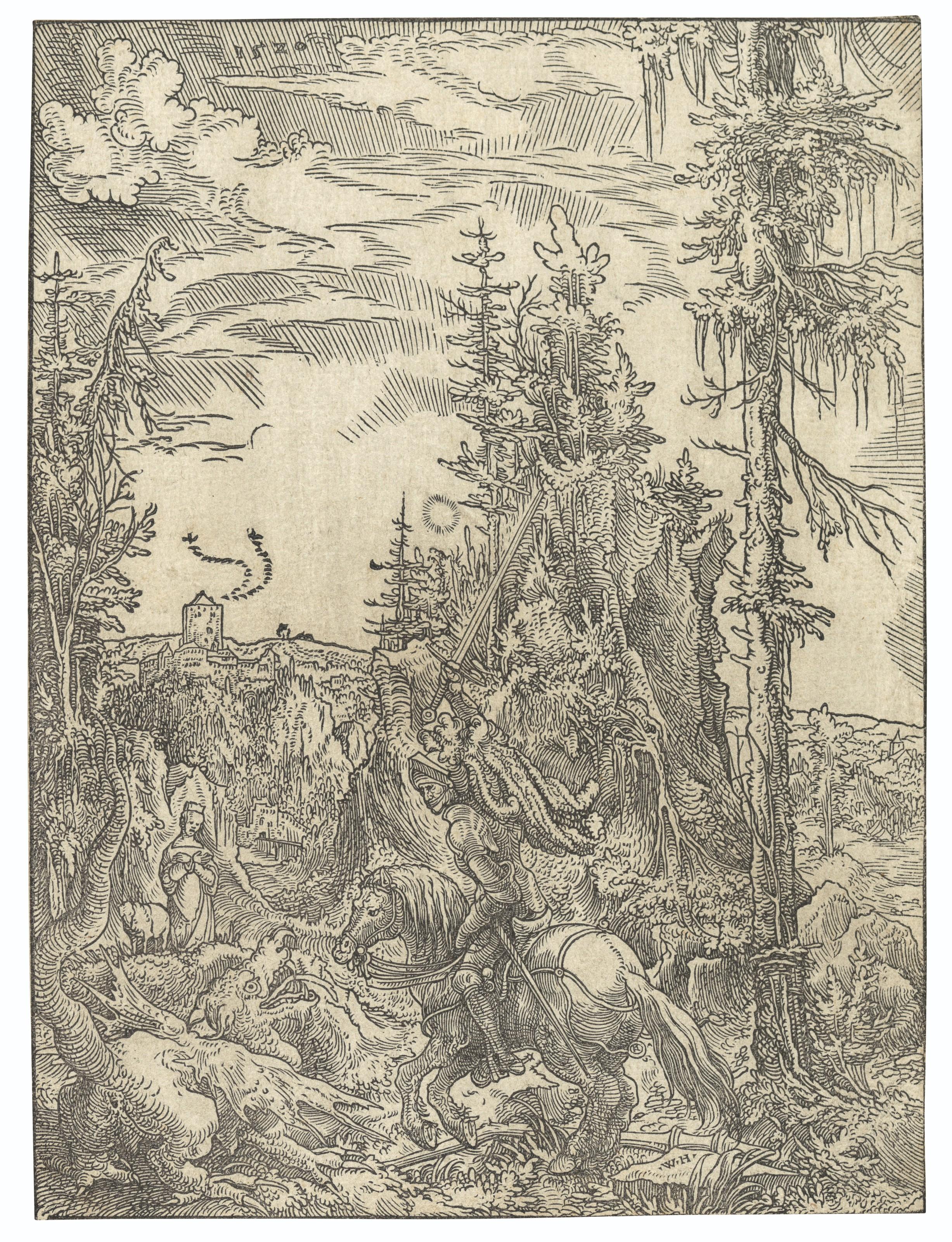 Wolfgang Huber - Saint George and the Dragon