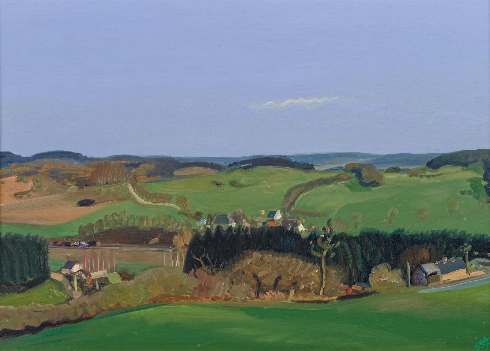 Wolfgang Mattheuer - Landschaft bei Pirk