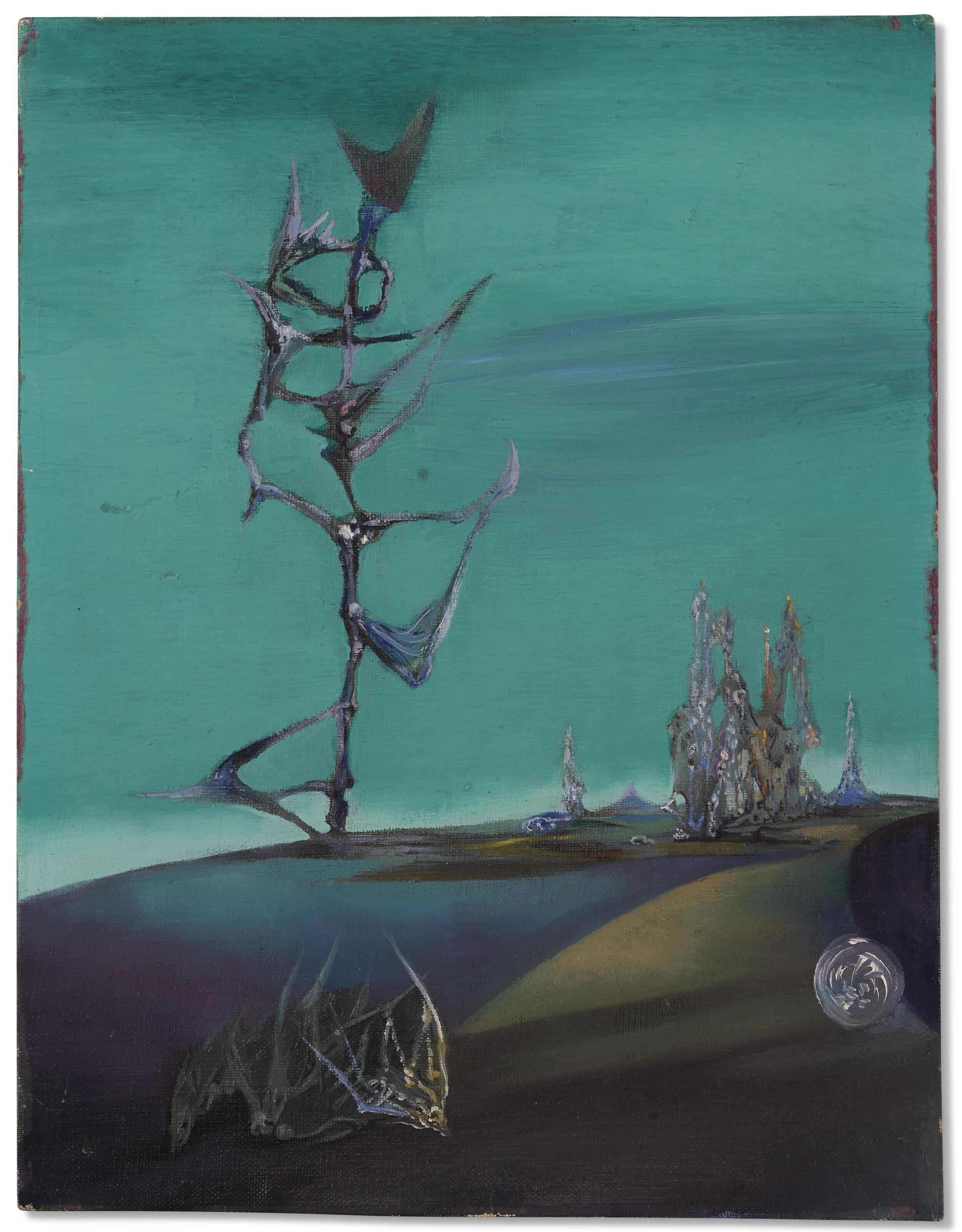 Wolfgang Paalen - Paysage totémique de mon enfance (III)