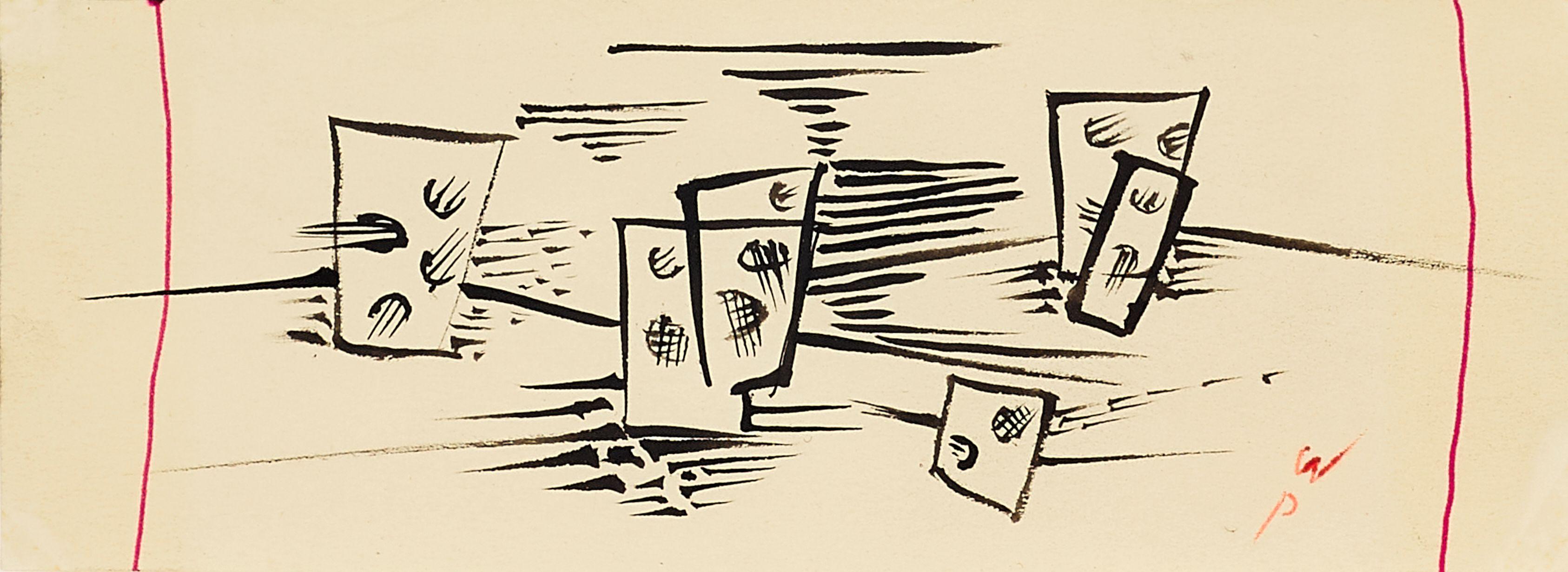 Wolfgang Paalen - Untitled, 1954