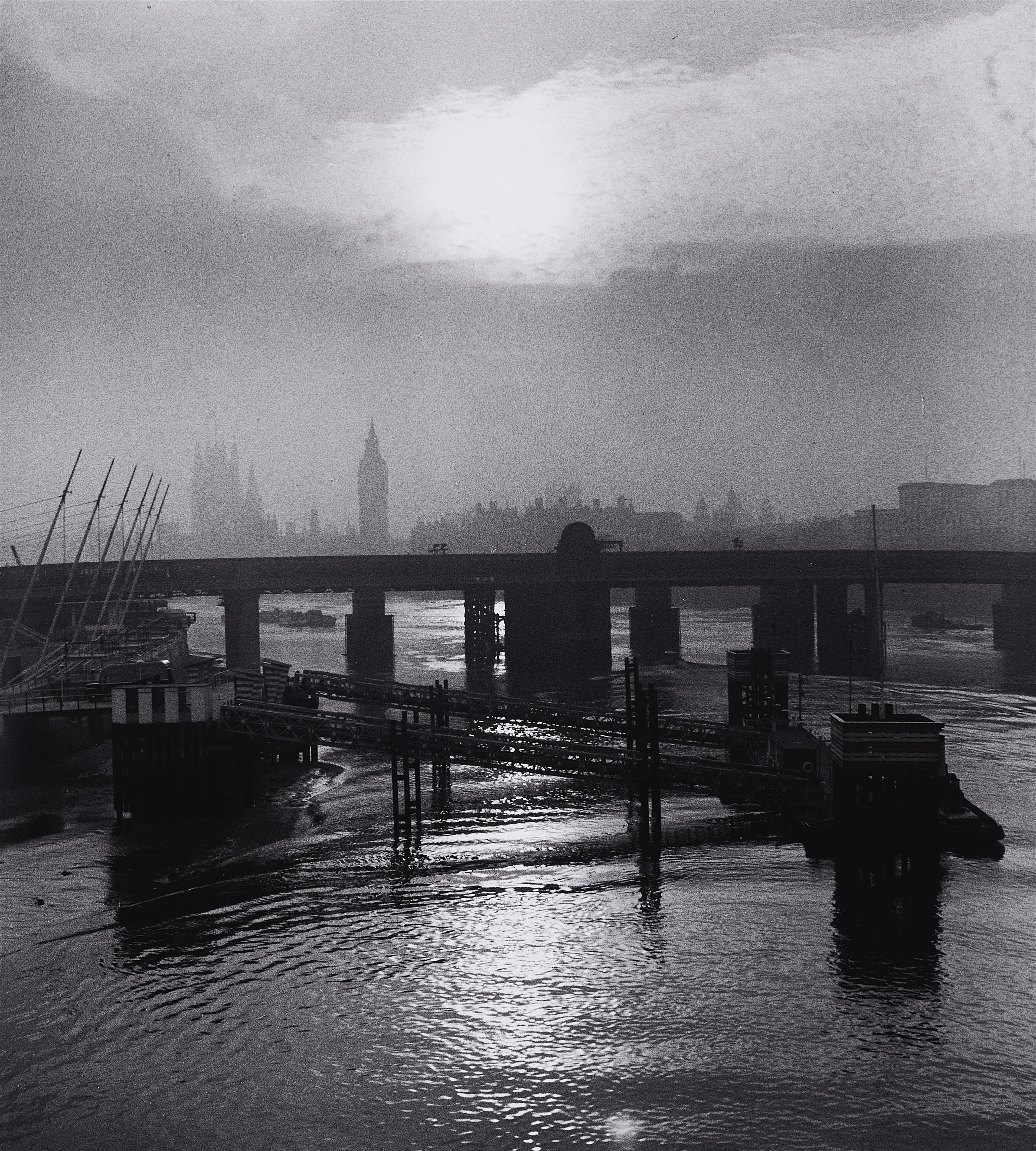 Wolfgang Suschitzky - View from Lambeth Bridge, London