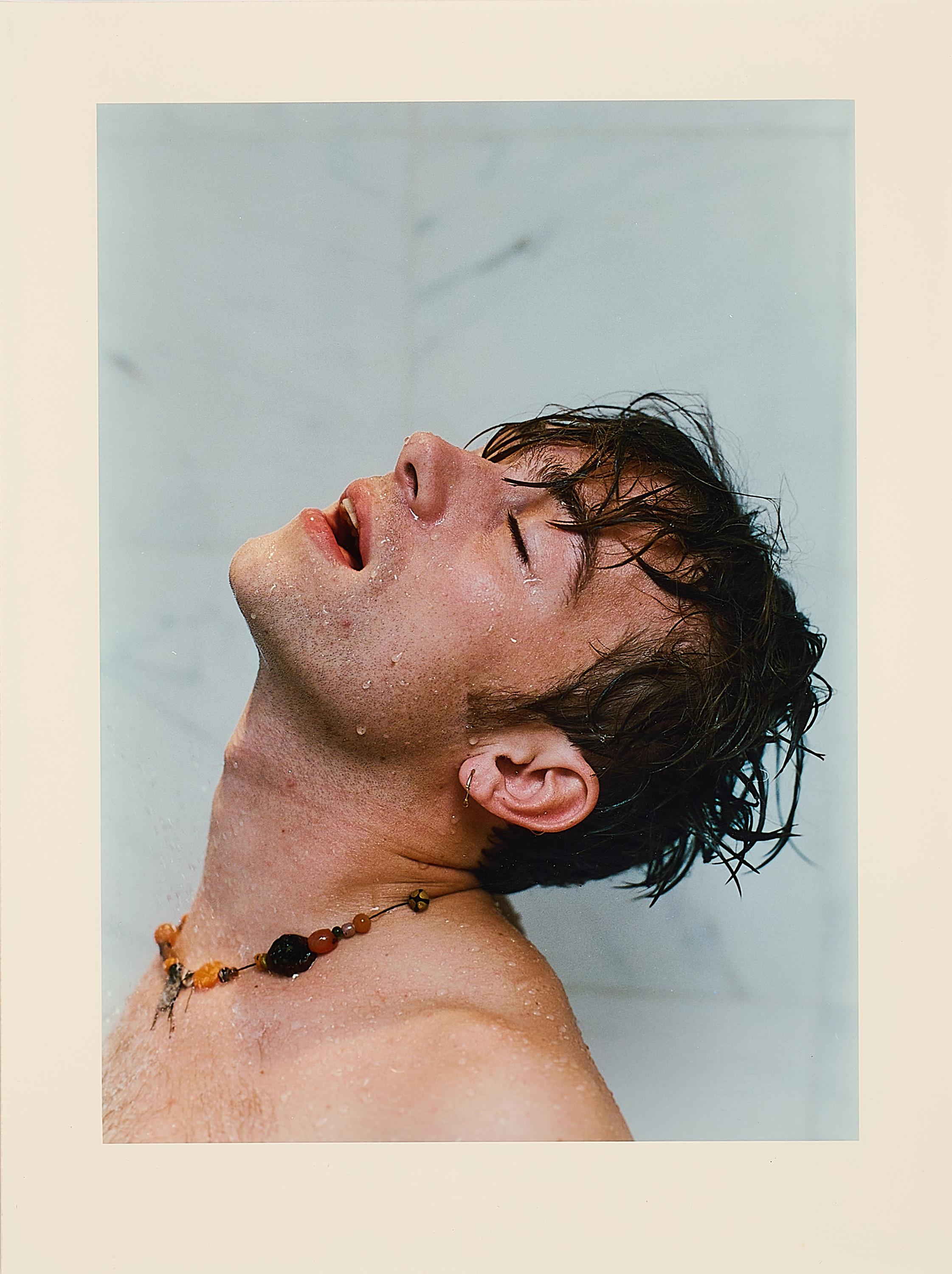 Wolfgang Tillmans - Damon, Shower, head up.