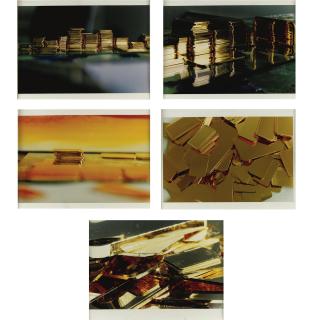 Wolfgang Tillmans - Gold (A), Gold (B), Gold (C), Gold (D), Gold (E); 5 Works
