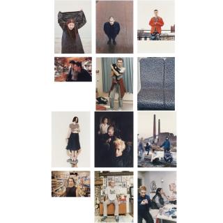 Wolfgang Tillmans - (I) Suzanne, Eyes  (Ii) David & Friend, Trump Tower    (Iii) Jason In Skate-Pipe (Iv) Adam, Vest & Cat   (V) Tristan On Rooftop  (Vi) U-Bahn Sitz  (Vii) Sadie Frost & Jude Law                   (Viii) Joy Ray (Ix) Group On Chelsea Staircase  (X) Richie Ha