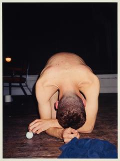 Wolfgang Tillmans - Paul, nude, golfball.