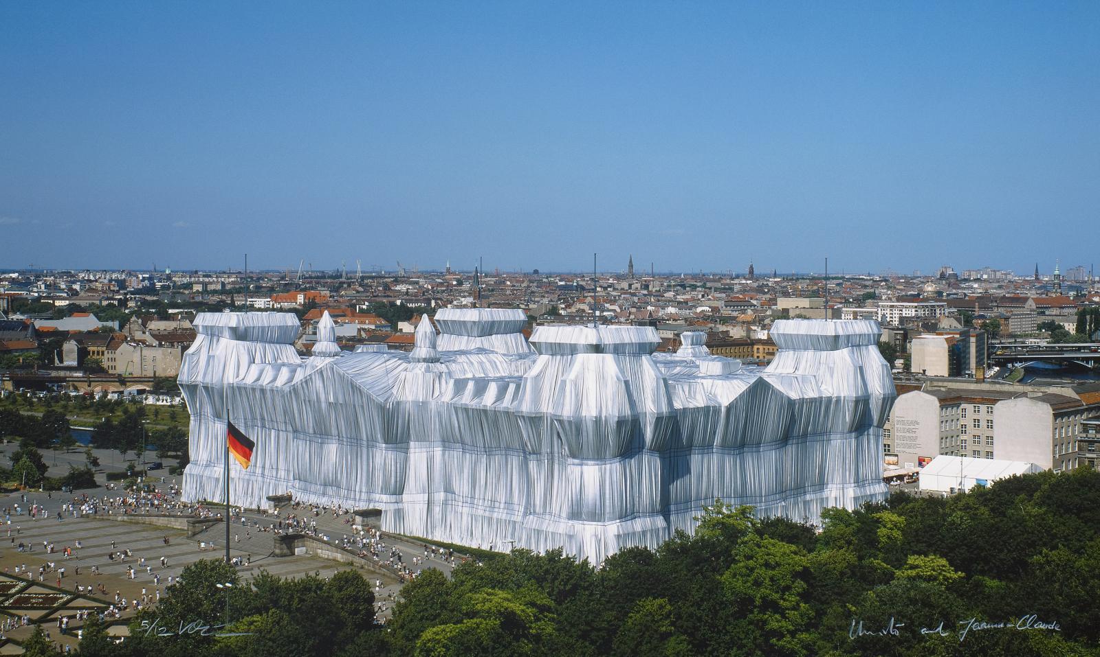 Wolfgang Volz - Ohne Titel (Wrapped Reichstag)