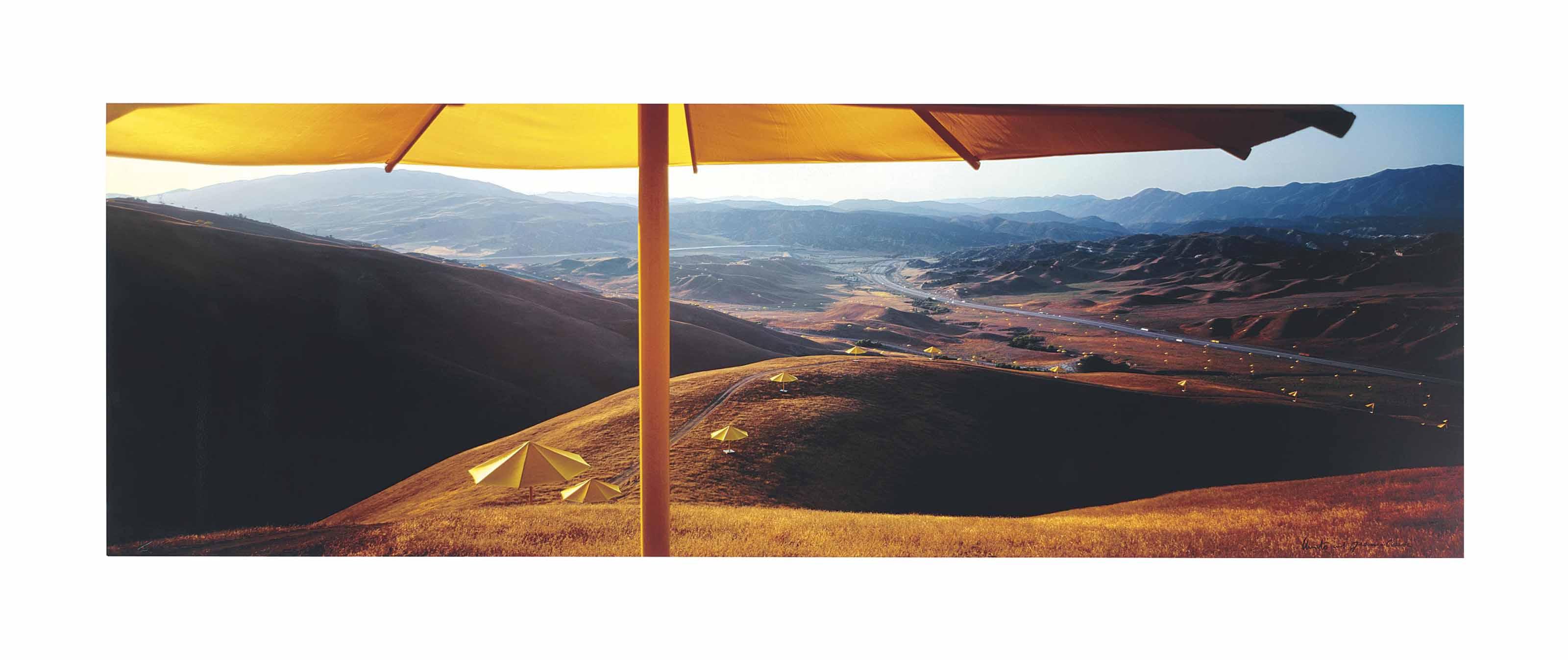 Wolfgang Volz - The Umbrellas (Project For Japan And Usa)