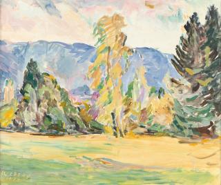 Wolfgang von Websky - „Gelbe Birke – Murnau“.