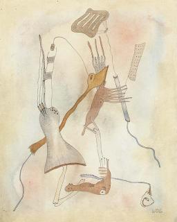 Wols - Figures mouvantes tenant ensemble