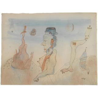 Wols - L\'Homme Terrifié, Les Reins Dans Les Genoux