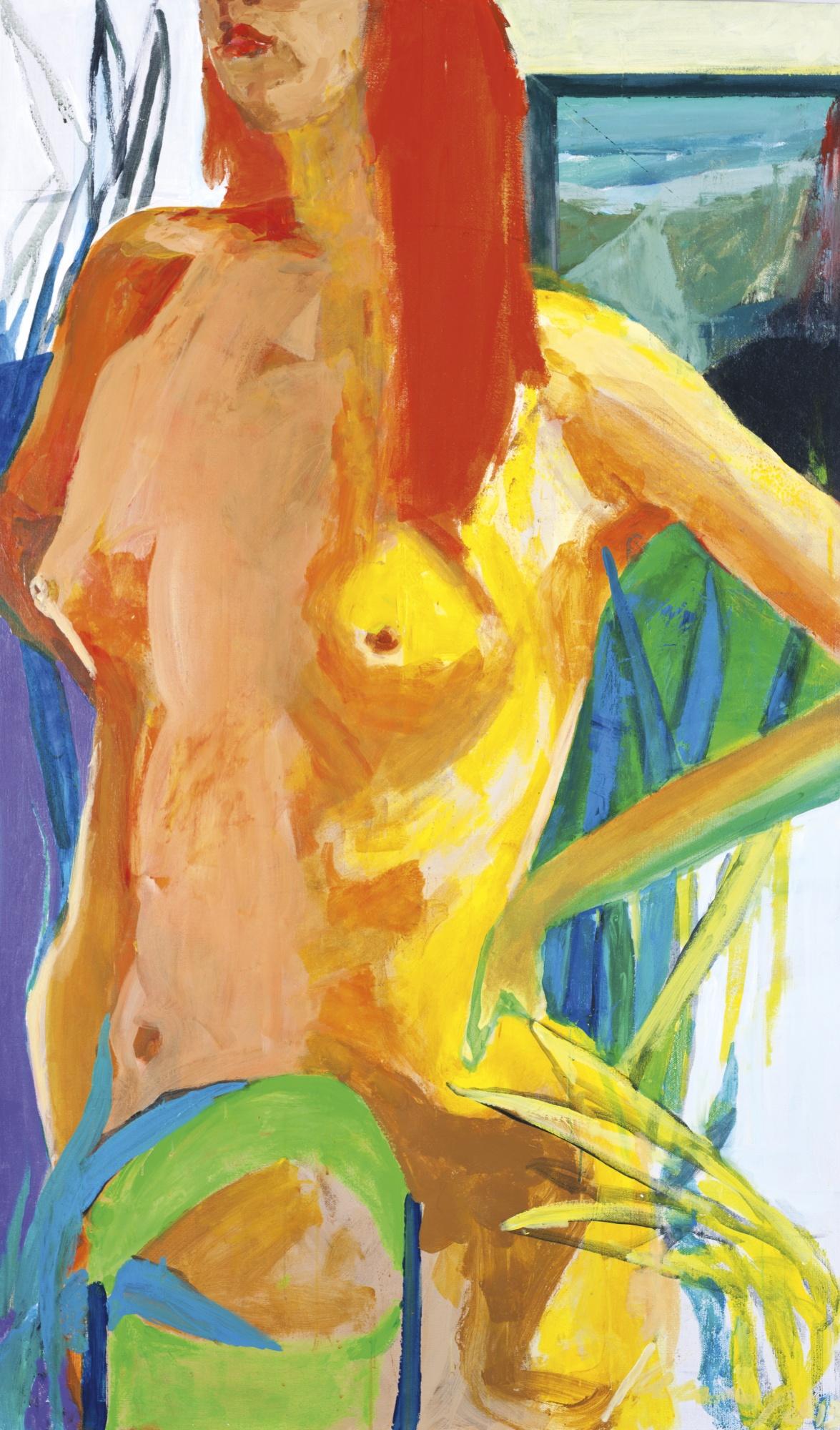 Wong Keen - Orange Nude