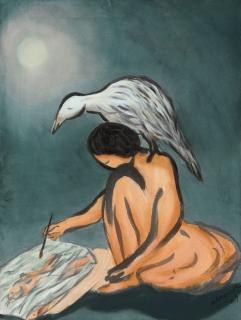 Wonsook Kim - Drawing hour, 2007