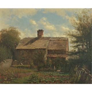 Worthington Whittredge - Old House, Newport