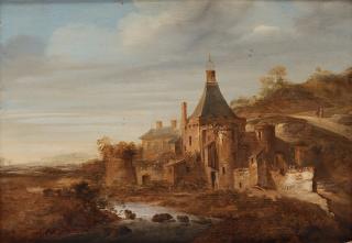 Wouter Knijff - Castle by the river