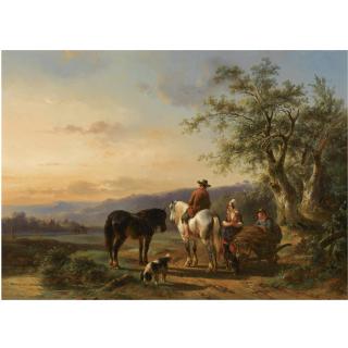 Wouterus Verschuur - Dutch A Moment Of Rest