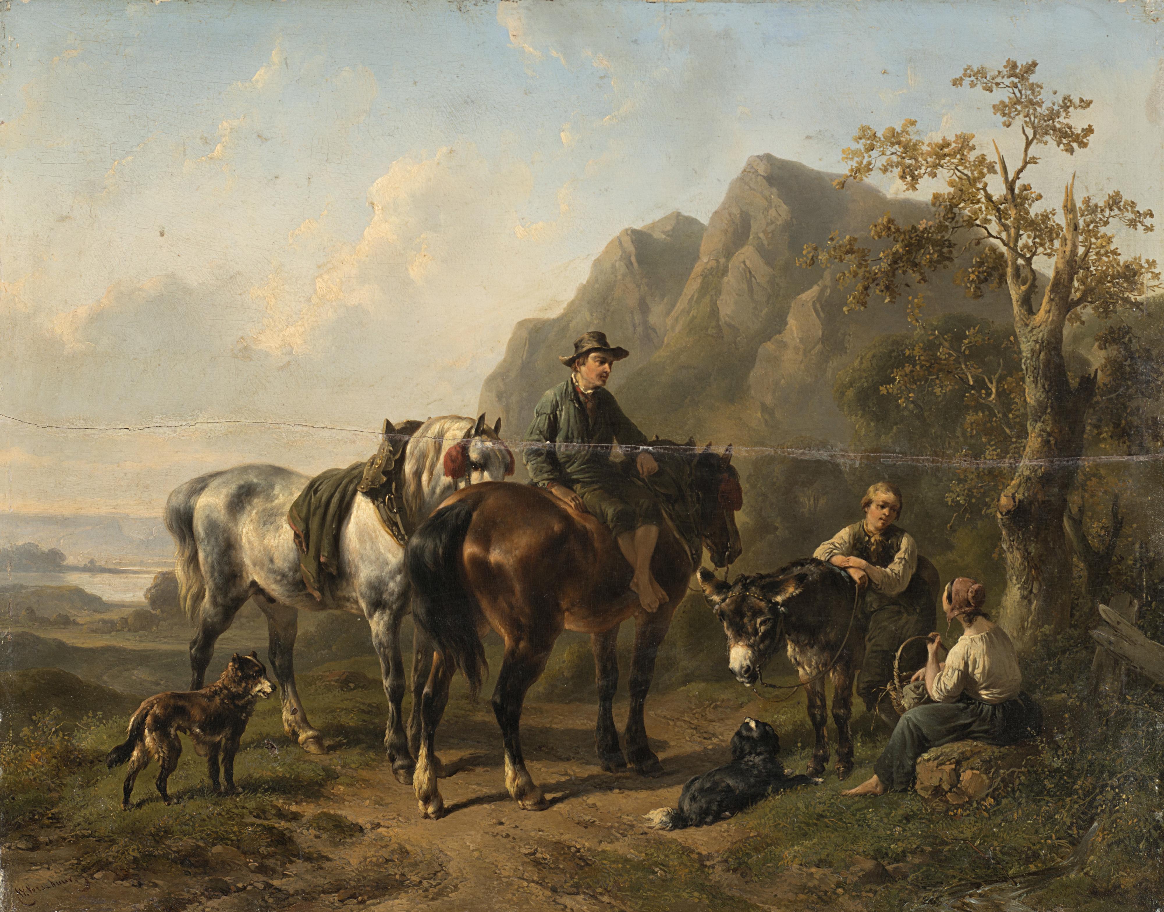 Wouterus Verschuur - La sosta