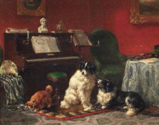 Wouterus Verschuur - The naughty spaniel