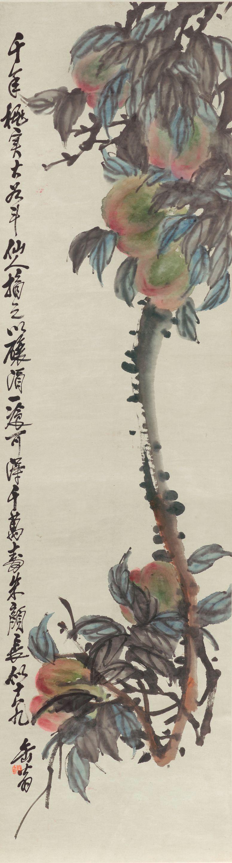 Wu Changshi - Immortal Peaches