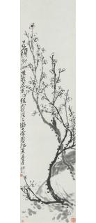 Wu Changshi - Plum and Rock, 1921