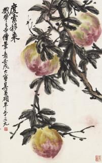 Wu Changshuo - Longevity Peach