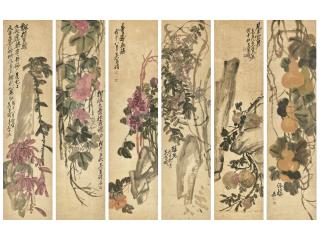 Wu Changshuo - Seasonal Flowers