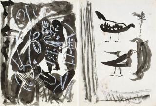 Wu Dayu - Untitled I-788; & Untitled II-51