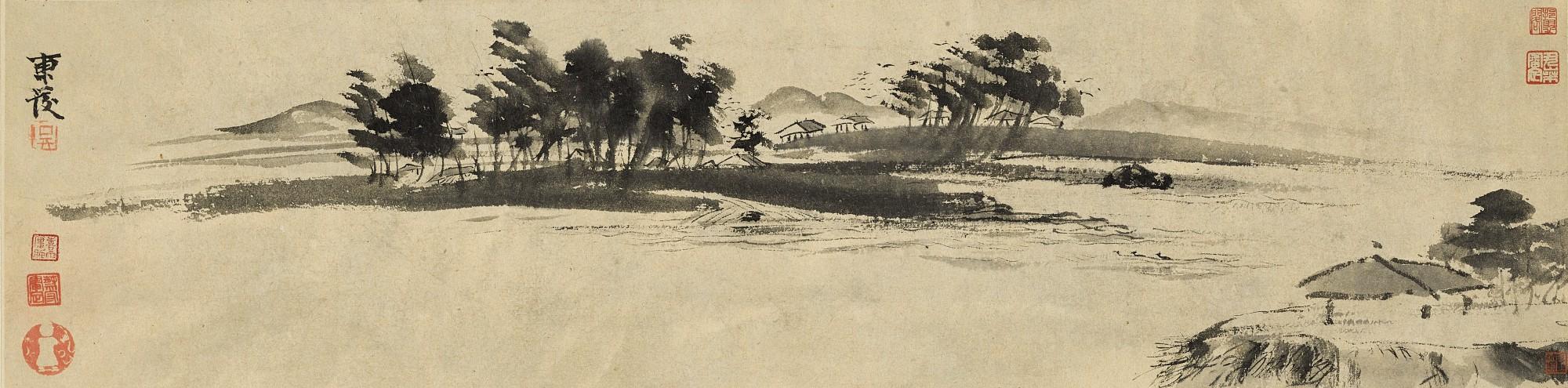 Wu Dongfa - Landscape After Chen Chun