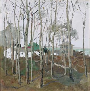 Wu Guanzhong - A Scene of Beidaihe