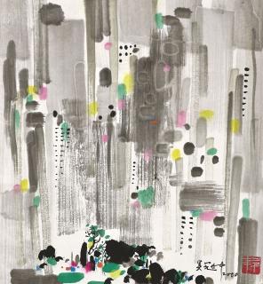 Wu Guanzhong - Buildings