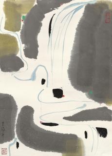 Wu Guanzhong - Flowing